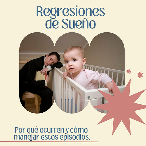 Guía: Cómo manejar las Regresiones de Sueño